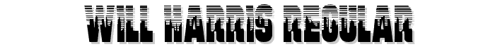 Will-Harris Regular font
